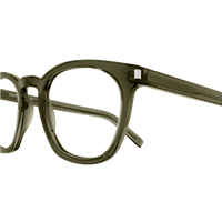 Napoli - Corso Giuseppe Garibaldi 197 - Montatura vista Saint Laurent SL 28 OPT003-GREEN-GREEN-TRANSPARENT50 - SL 28 OPT003-GREEN-GREEN-TRANSPARENT50